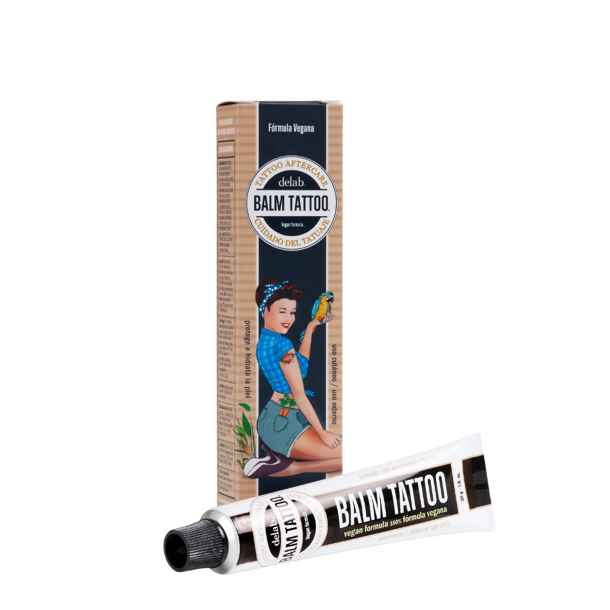 Pomada Para El Cuidado Del Tatuaje Balm Tattoo Vegana (30gr)