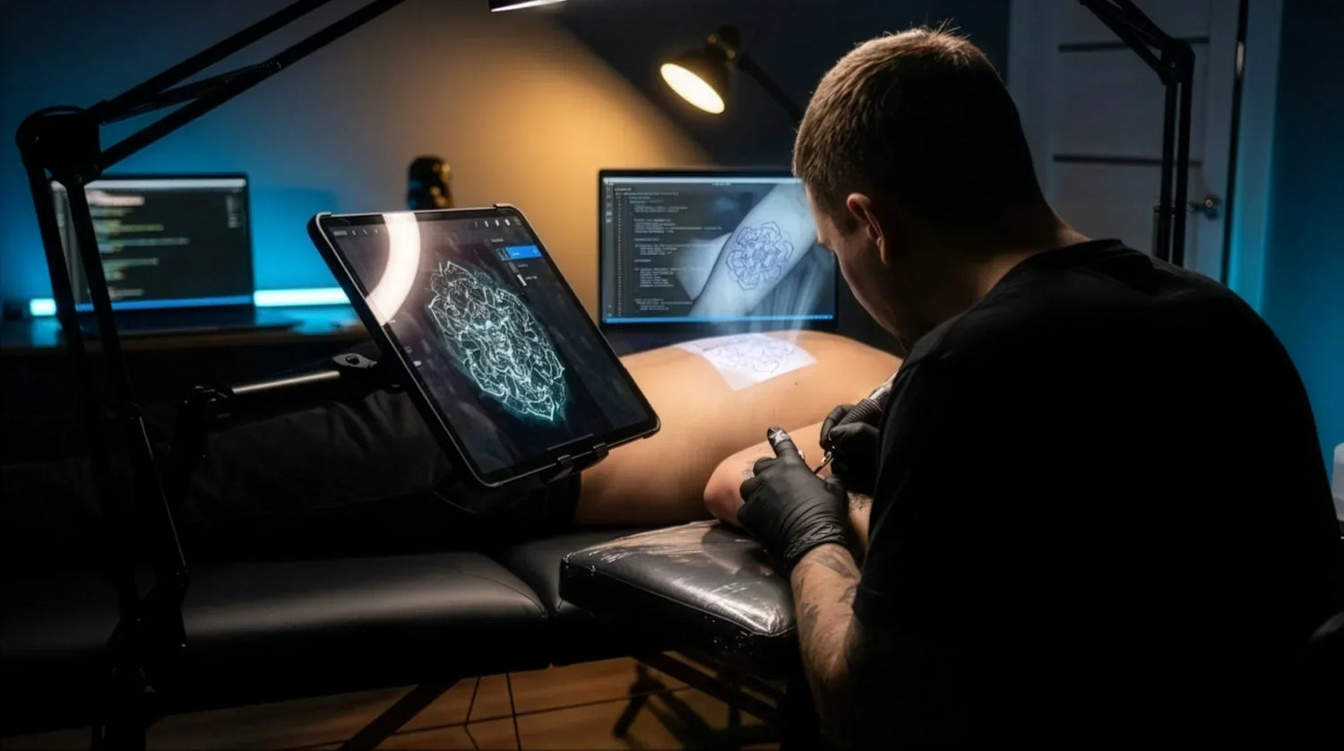 El arte y el algoritmo: cómo la IA está entrando al mundo del tatuaje